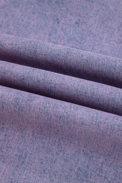 Vintage Acid Wash High Rise Raw Hem Kick Flare Cropped Jeans